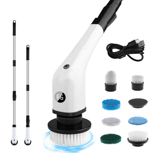 7-in-1 Cordless Electric Scrubber for Bathroom Cleaning
Powerful Electric
